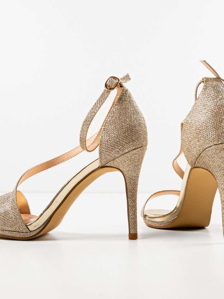 Sandale cu toc Ojah Negre