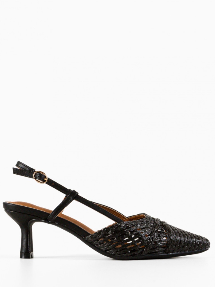 Pantofi cu toc Alexandrit Albi