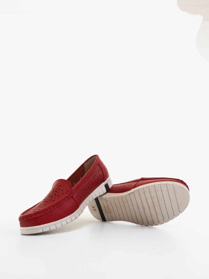 Espadrile dama Skrell Rosii