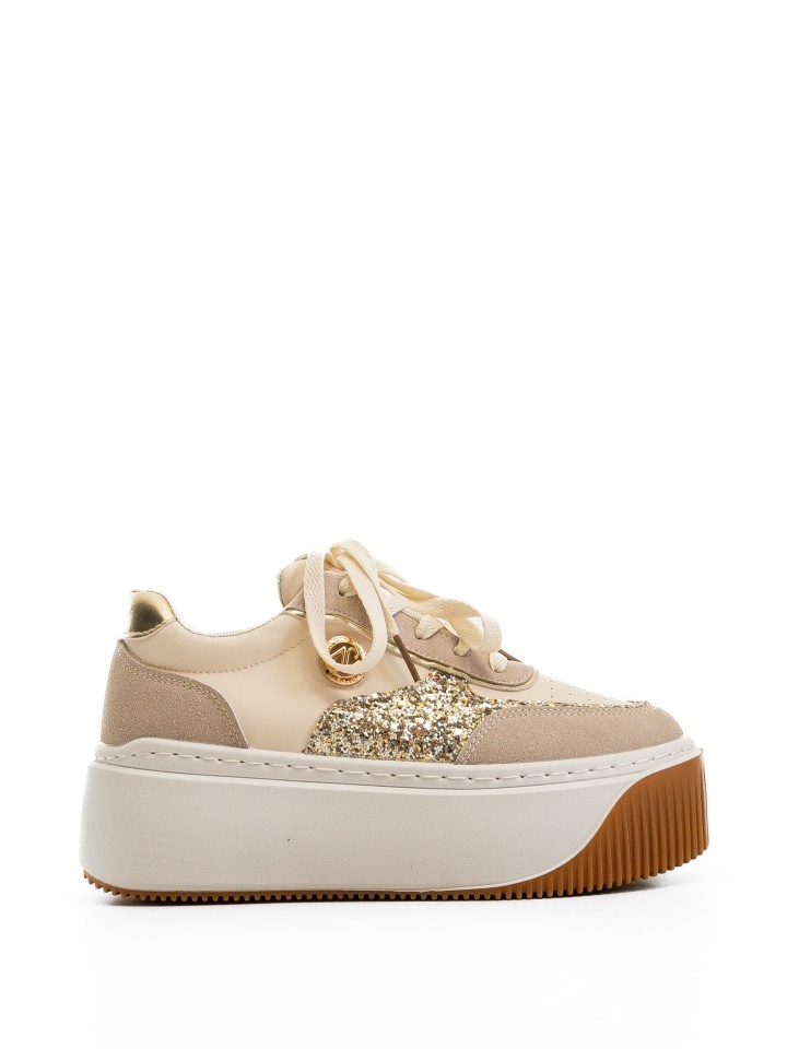 Sneakers dama Plouta Bej