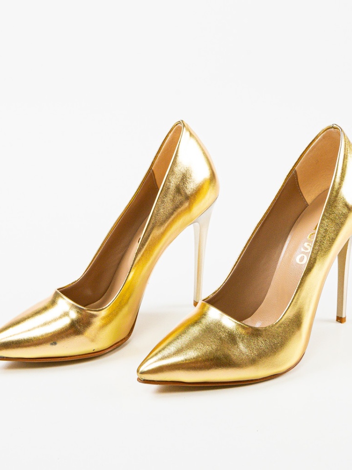 Pantofi dama Sonia Aurii 3