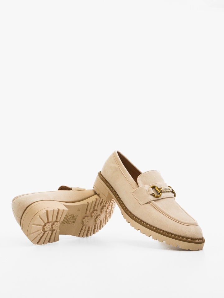 Pantofi Casual Londrey Bej