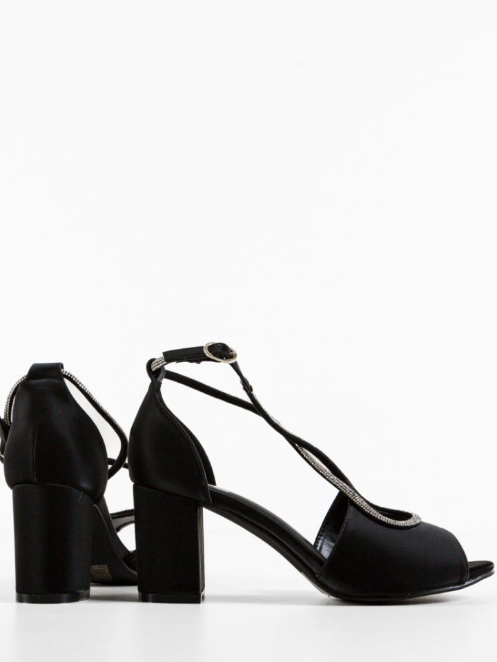 Sandale cu toc Gustav Albe