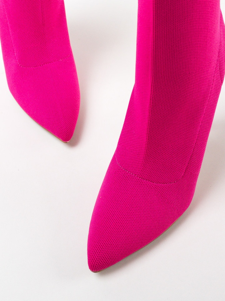 Botine dama Gluty Fuchsia