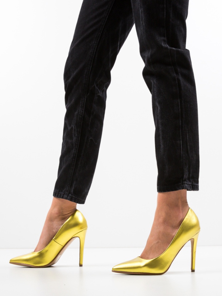 Pantofi Kaci Galbeni