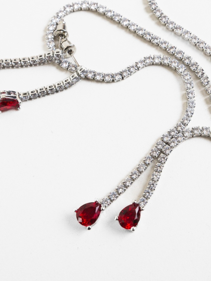 Set bijuterii Bryee Argintiu 2