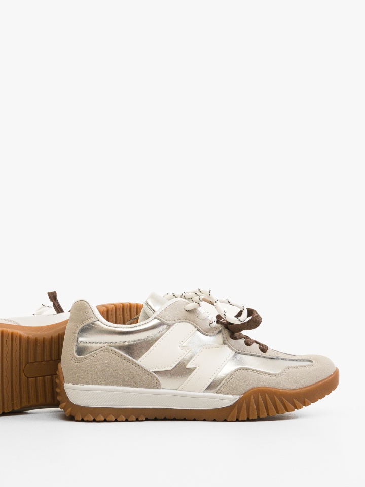 Pantofi Sport Velma Argintii