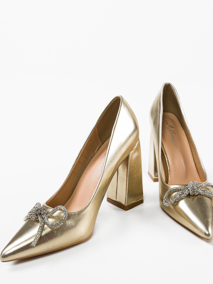 Pantofi dama Jacira Argintii