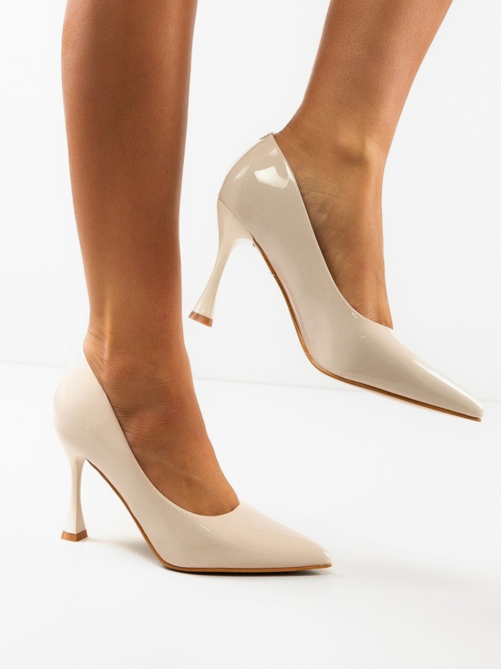 Pantofi dama Kikora Bej