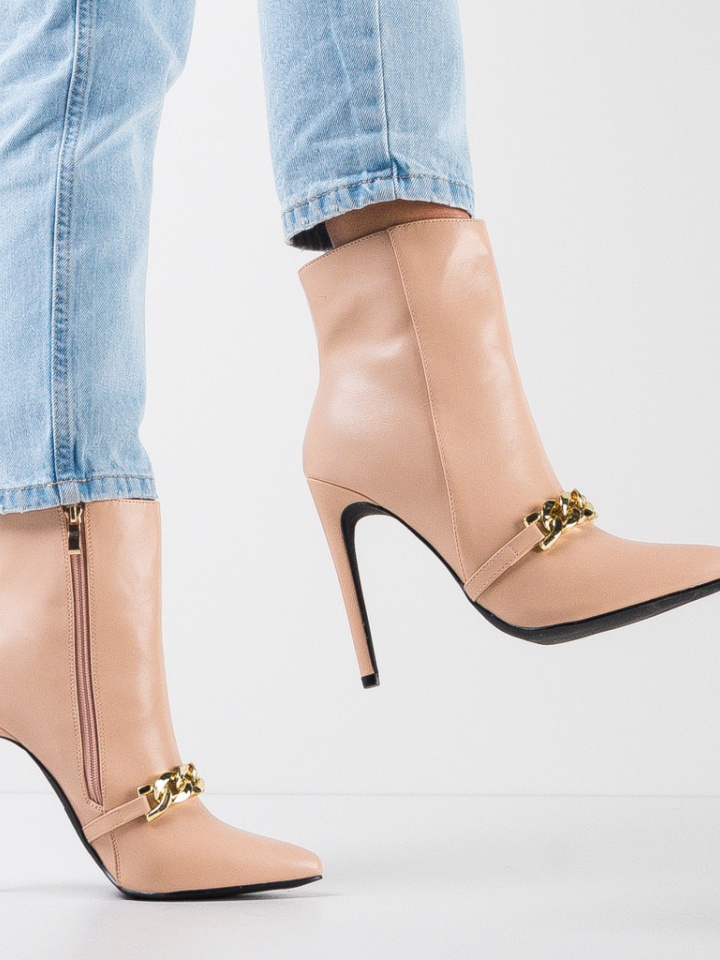 Botine dama Mischa Bej