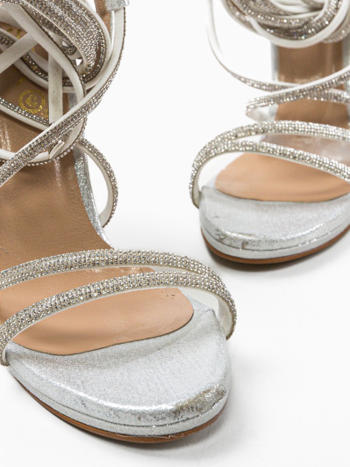 Sandale cu toc Geamelya Negri 2