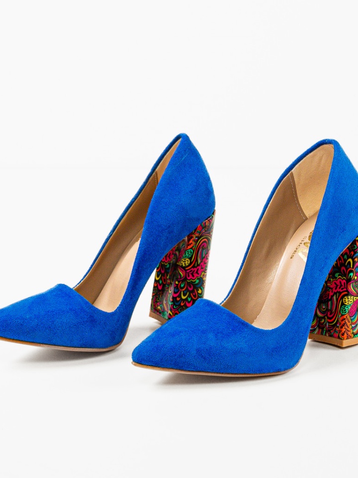 Pantofi dama Monina Albastre