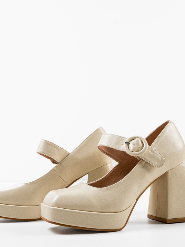 Pantofi dama Siya Bej