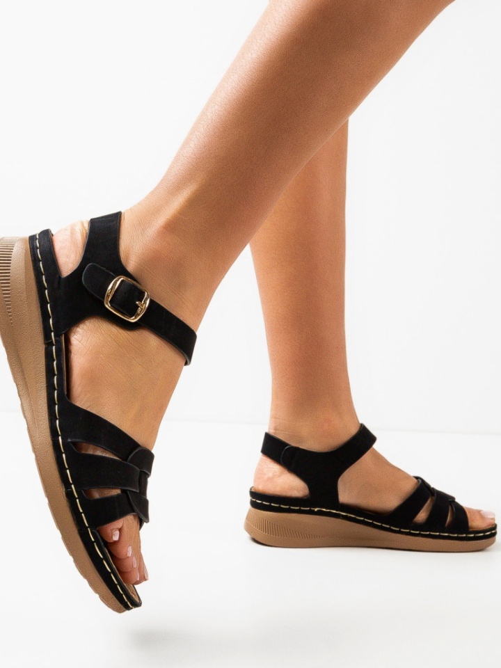 Sandale dama Mawuli Negre