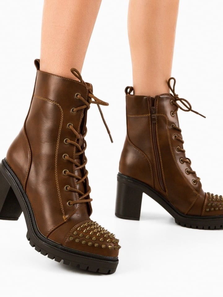 Botine dama Coelho Camel