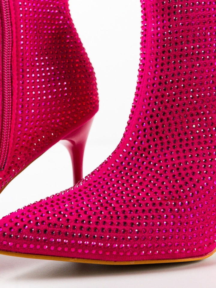 Botine dama Zayne Fuchsia