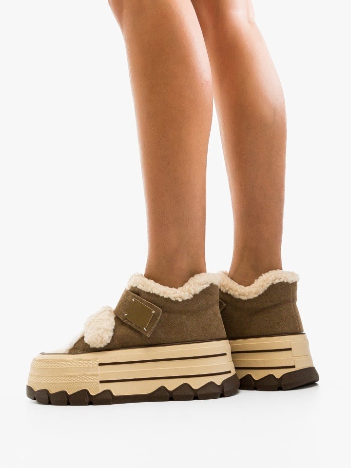 Sneakers dama Ojuh Camel