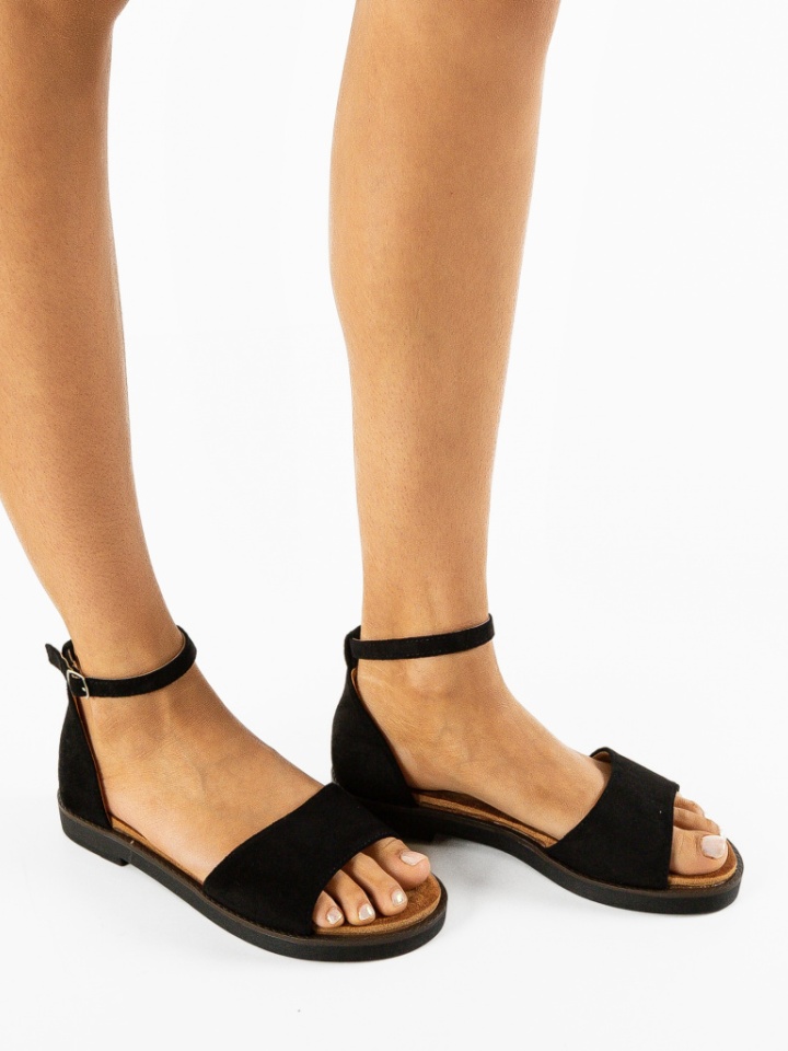 Sandale dama Manaf Negre
