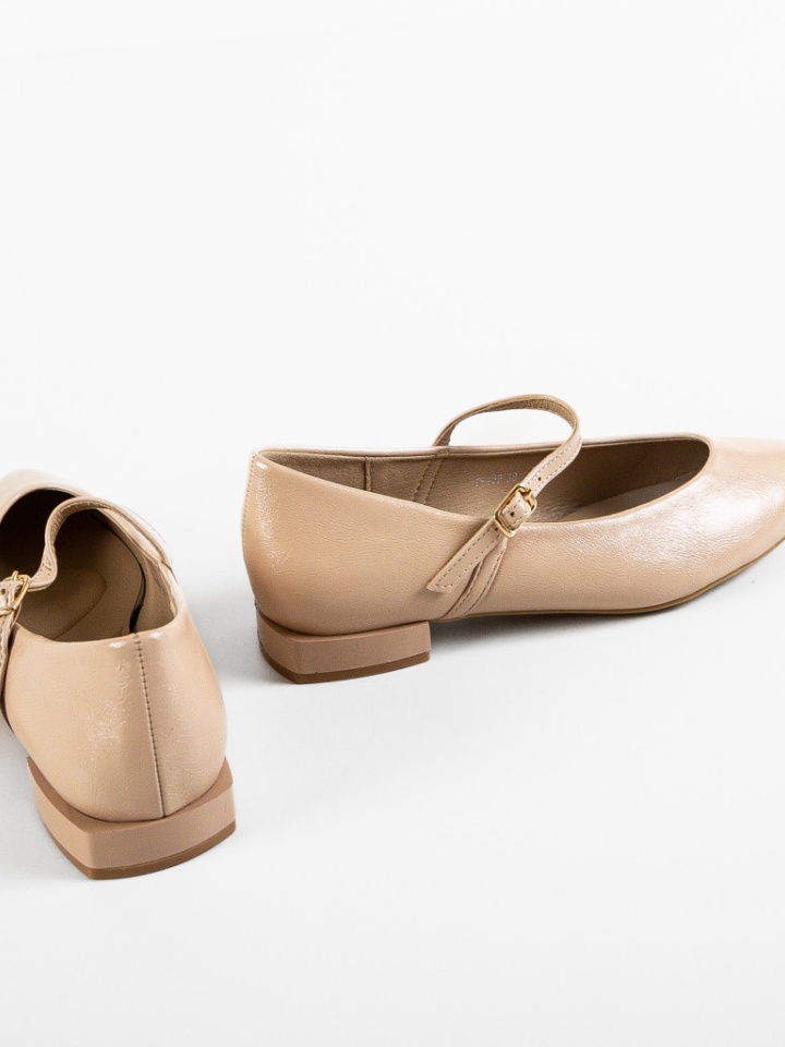 Pantofi dama Navammis Nude 2