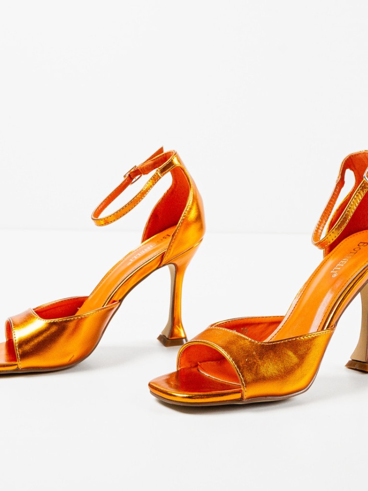 Sandale cu toc Honeyman Negre