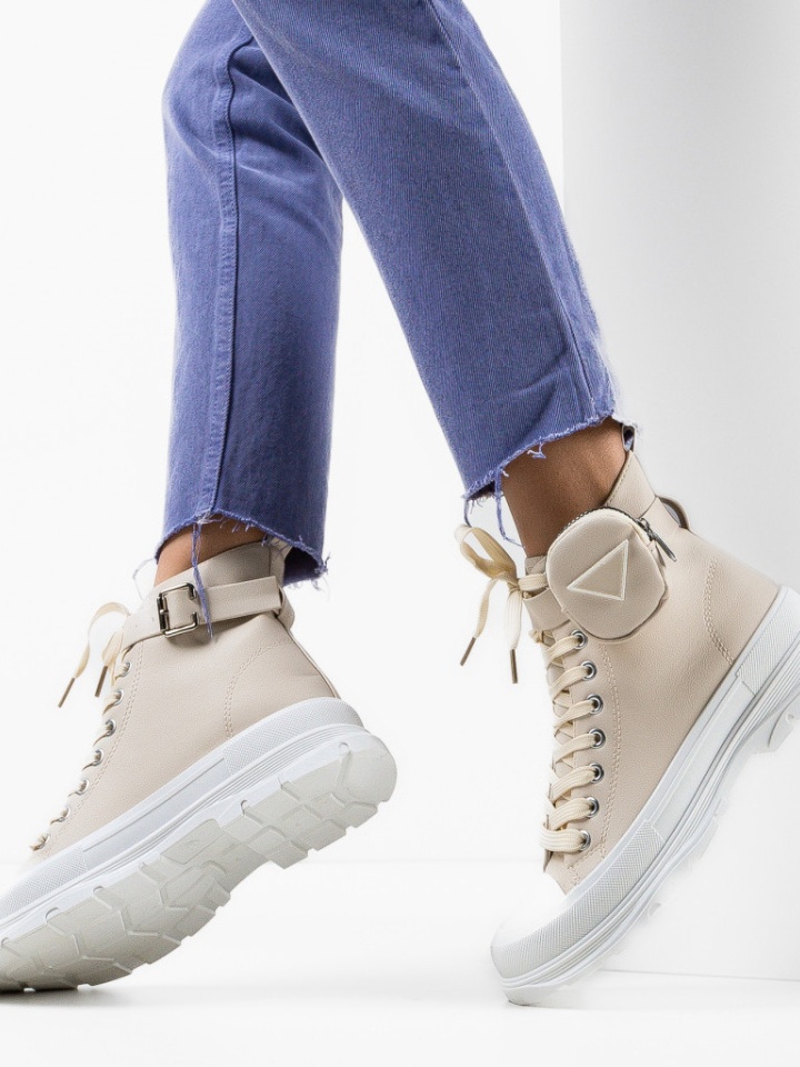 Sneackers dama Lara Bej