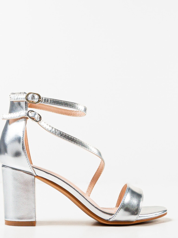 Sandale cu toc Sanpe Roze