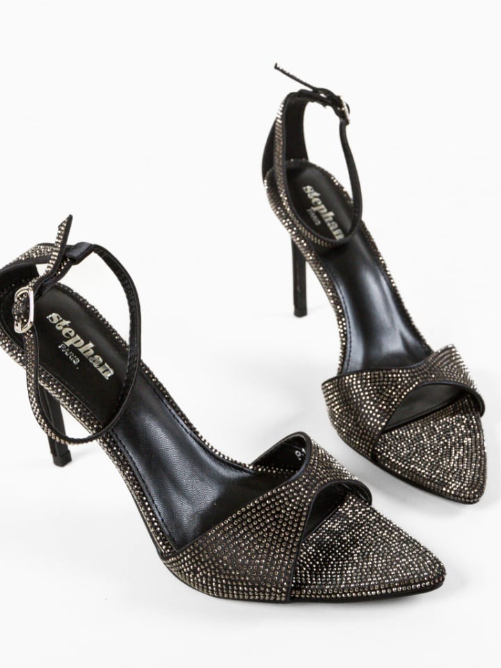 Sandale cu toc Kama Aurii