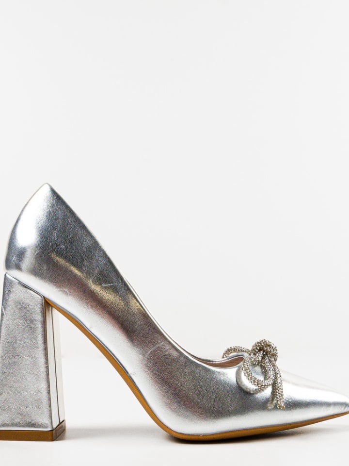 Pantofi dama Dark Argintii