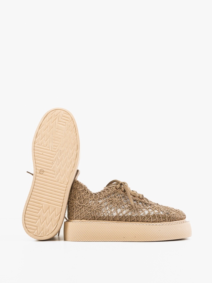 Pantofi Casual Ystory Bej 2
