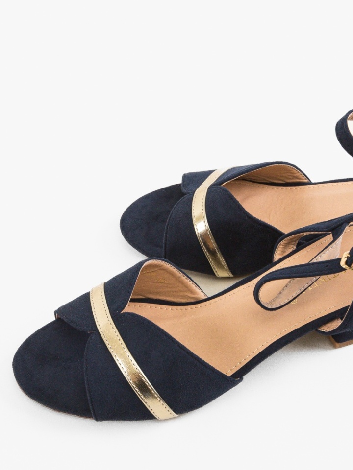 Sandale cu toc Lesa Negre