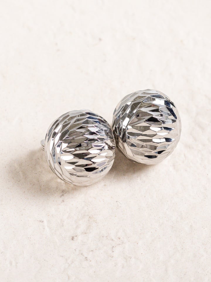 Cercei Moty Argintii