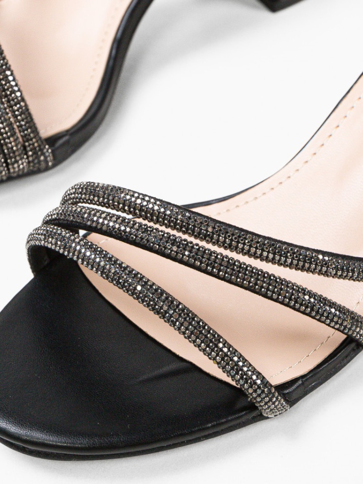 Sandale cu toc Irakliy Negre