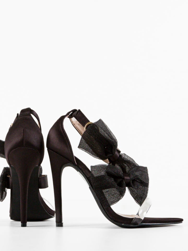 Sandale cu toc Jagoda Albastre