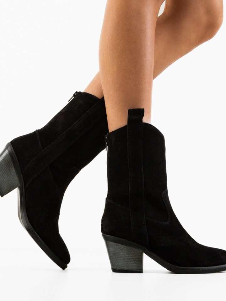 Cizme dama Alaric Negre 2