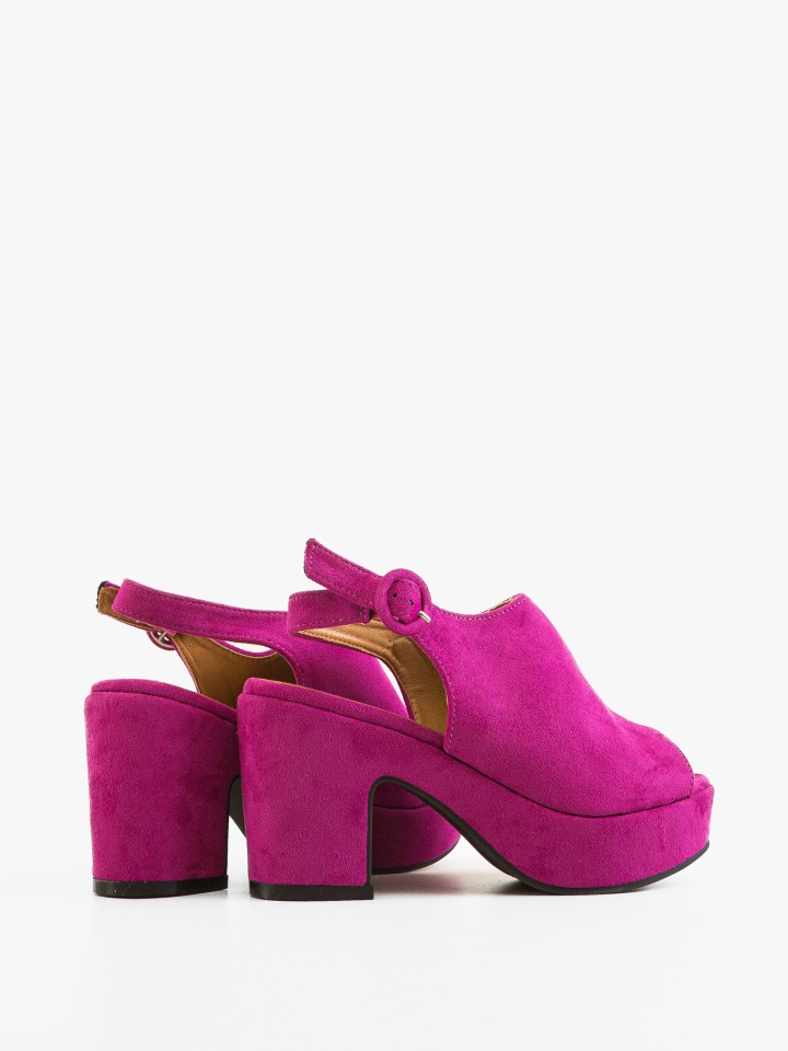 Sandale cu toc Yousuf Negre