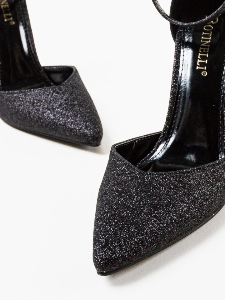 Pantofi cu toc Sofly Argintii