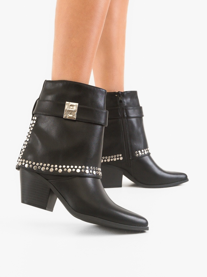 Botine dama Eryn Negre
