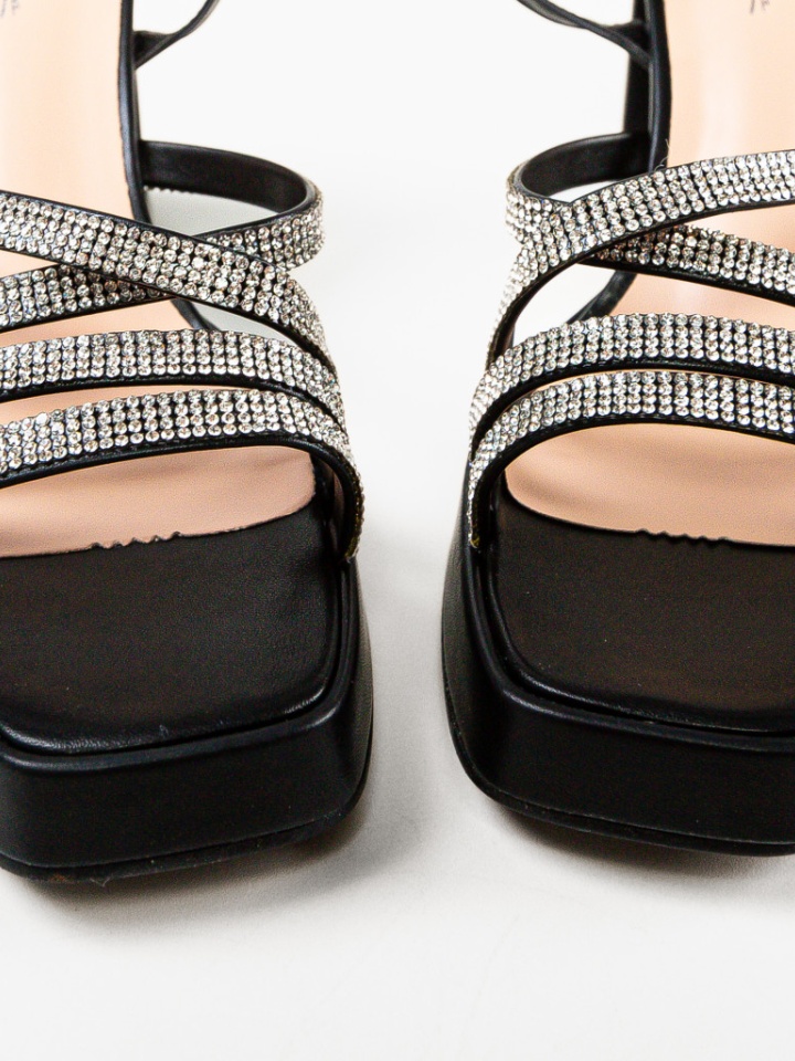 Sandale cu toc Shohre Albastre