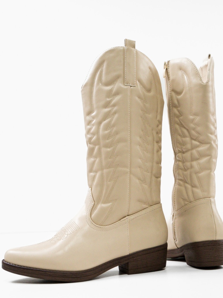 Cizme dama Cain Bej