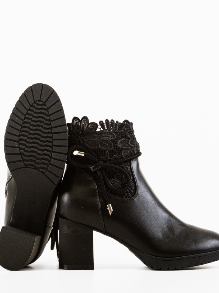 Botine dama Nelnel Negre 2