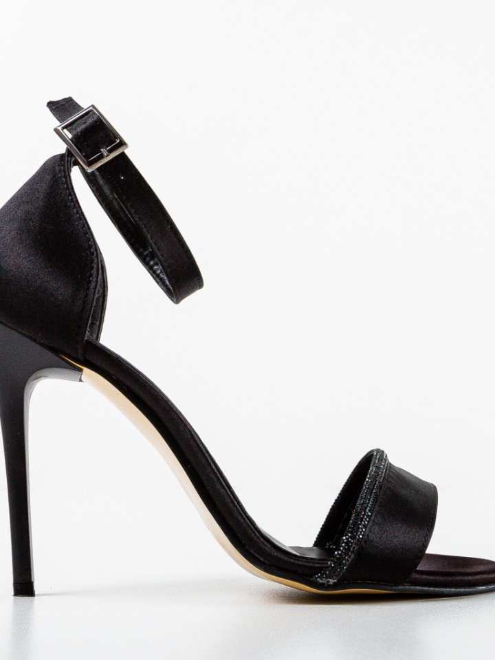 Sandale cu toc Cassius Albe 2