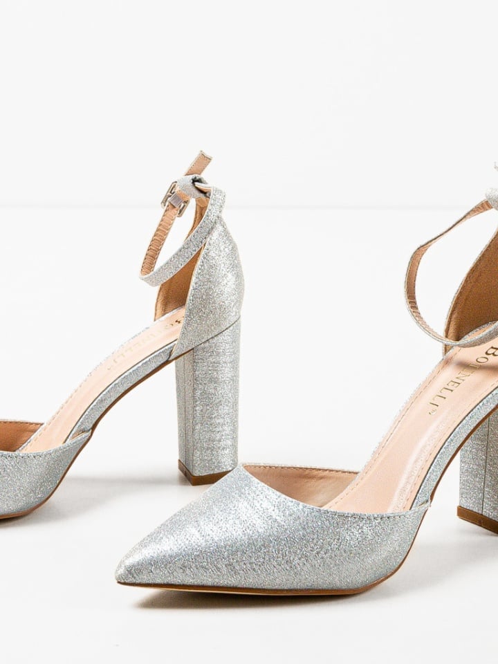 Pantofi cu toc Nakara Aurii 2