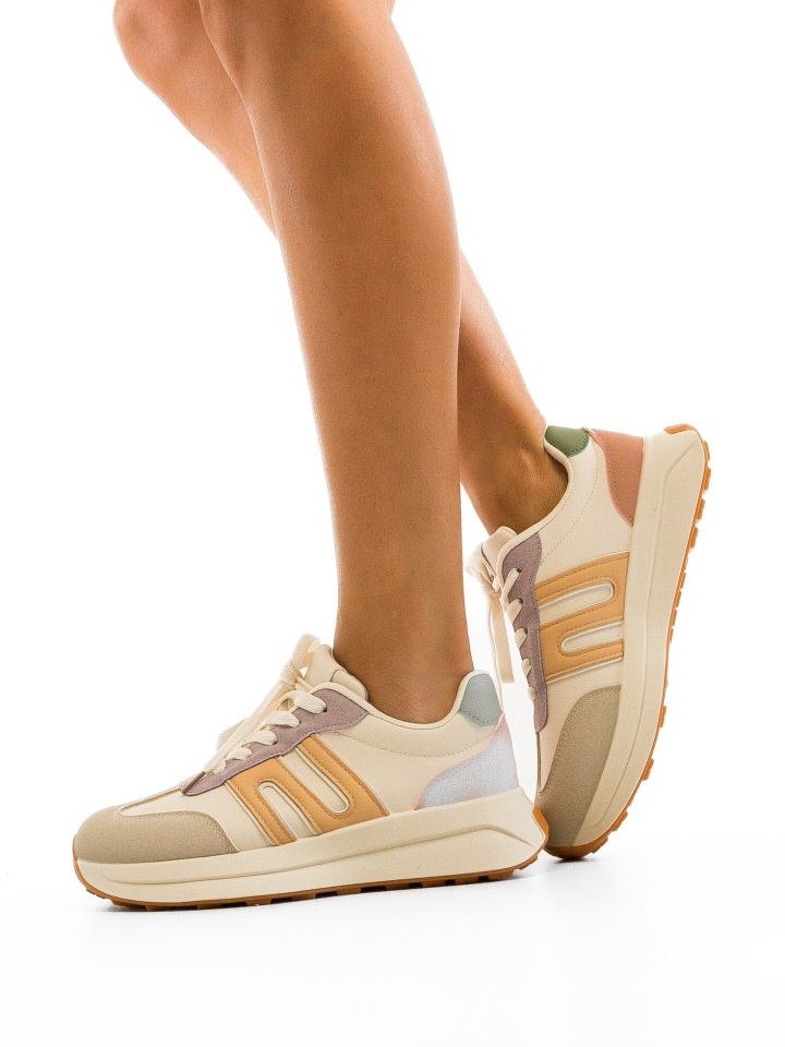 Sneakers dama Bahman Khaki