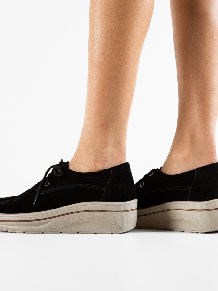 Pantofi Casual Auron Negri