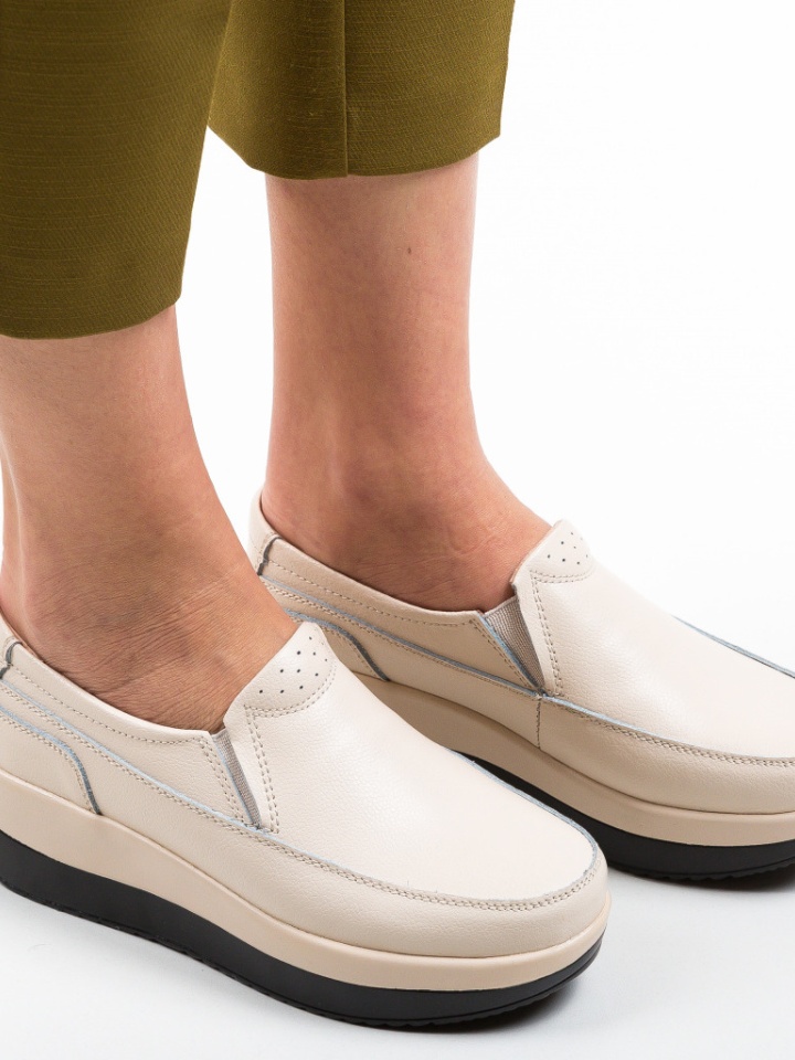 Pantofi Casul Freeman Camel 2