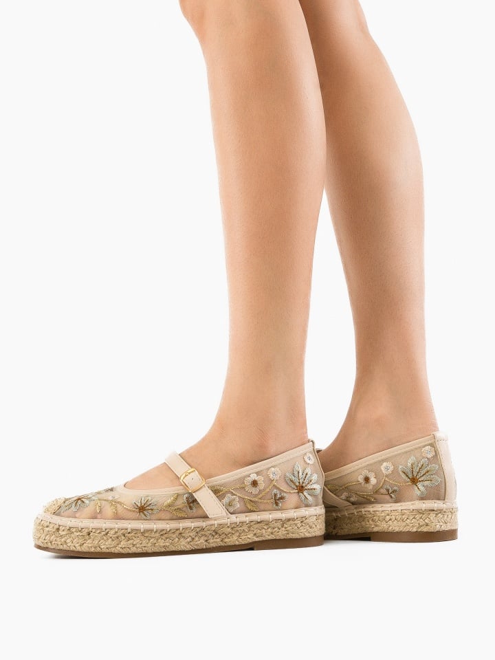 Espadrile dama Mason Bej