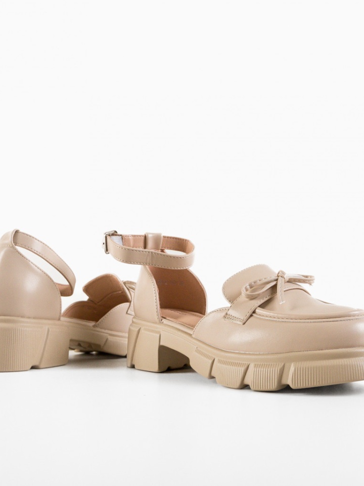 Pantofi casual Dorina Bej