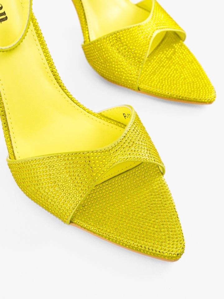 Sandale cu toc Kamars Rosii