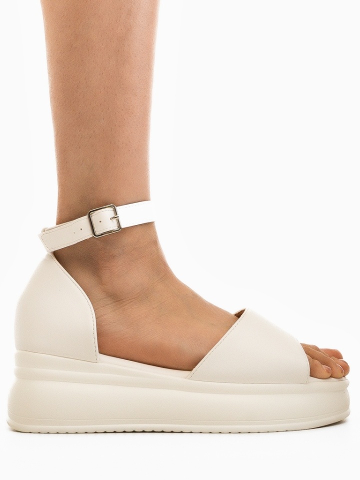 Sandale dama Juste Bej