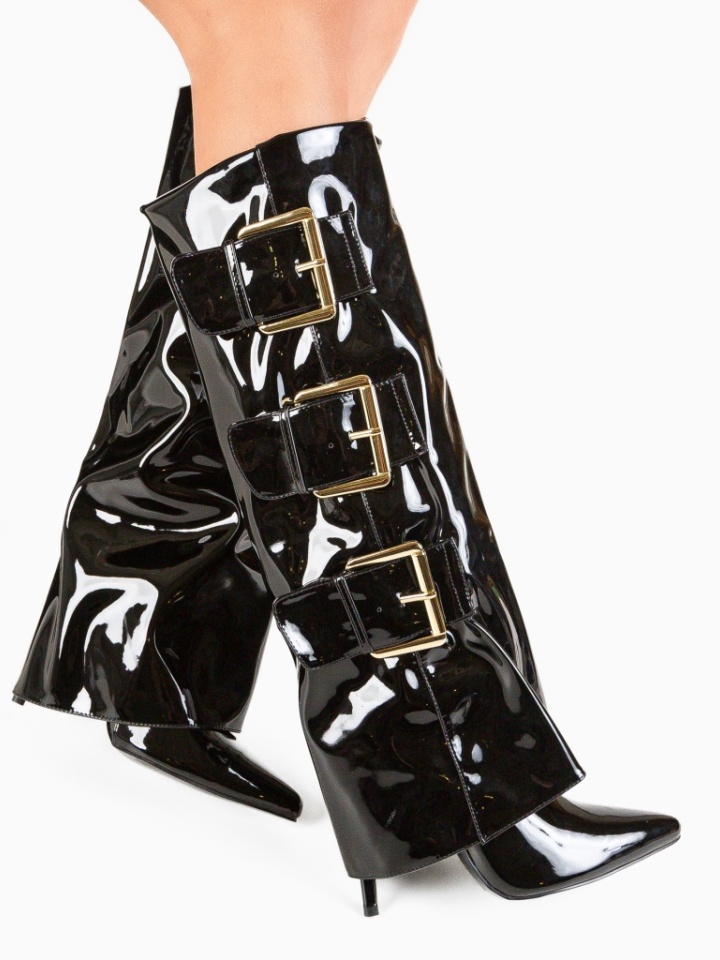 Cizme dama Amahle Negre